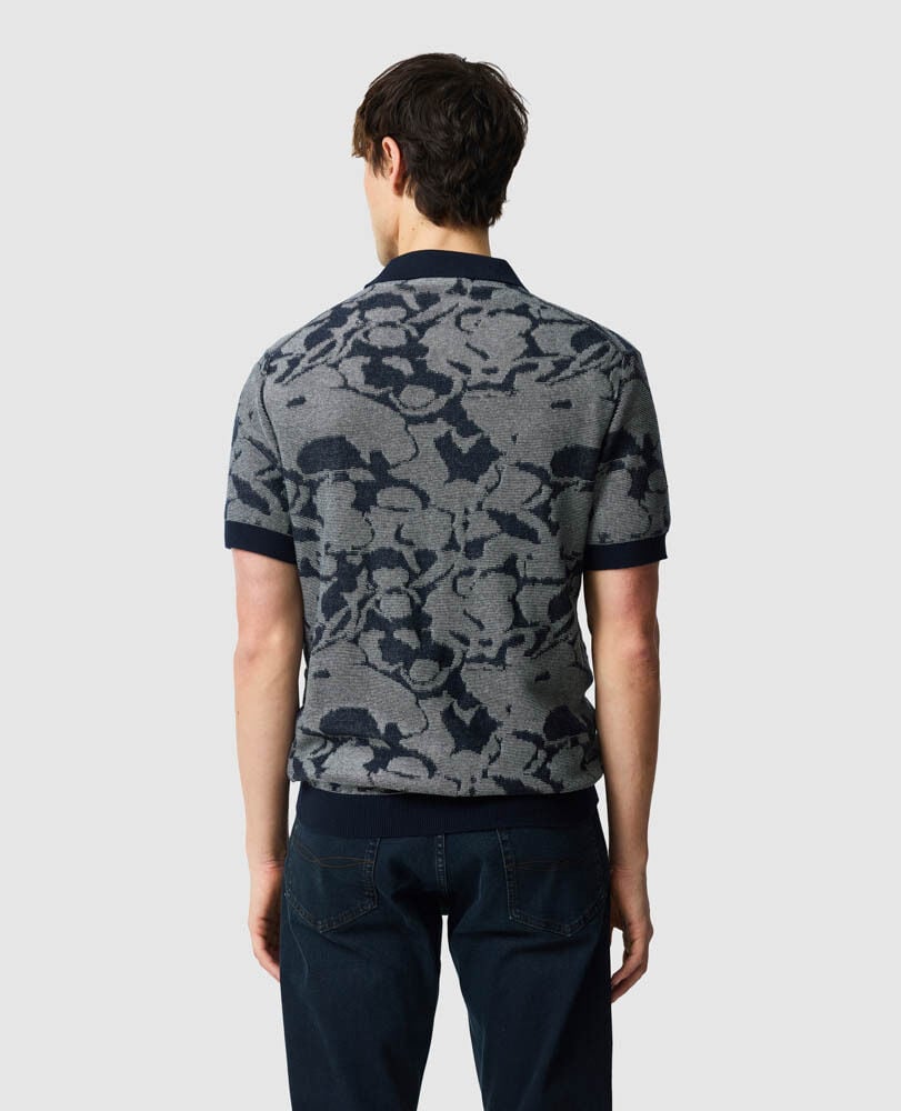 Dering Knit, INDIGO, Back