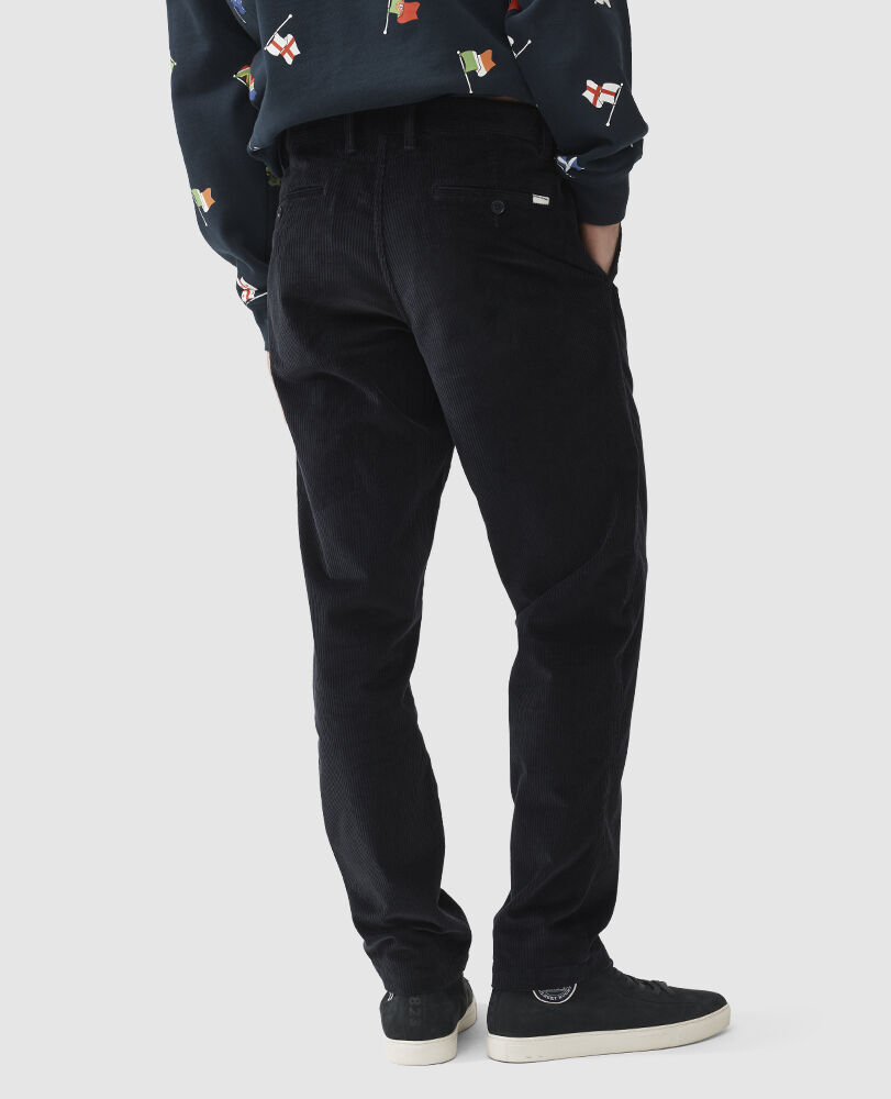 Lancaster Park Relaxed Fit Taper Pant, DARK NAVY, Back