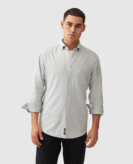 Featherston Sports Fit Shirt, SALT