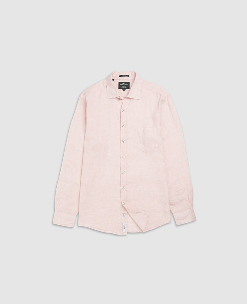 Coromandel Sports Fit Shirt, ROSEWATER, Flat Lay