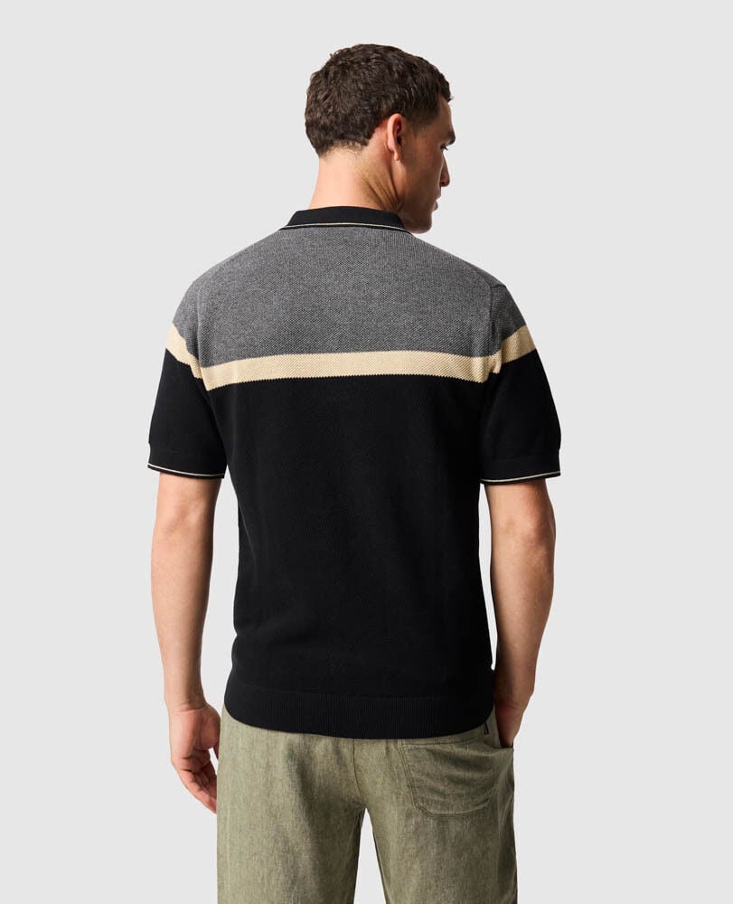 Barret Reef Knit, CHARCOAL, Back