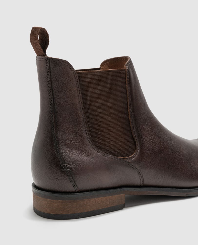 Kingsview Road Chelsea Boot, CHOCOLATE, Detail 3
