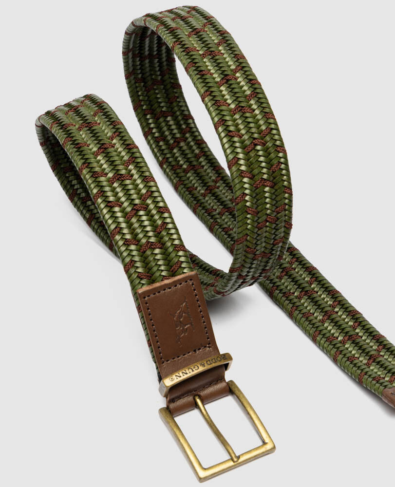 Ceinture extensible Stratford, OLIVE, Detail 2