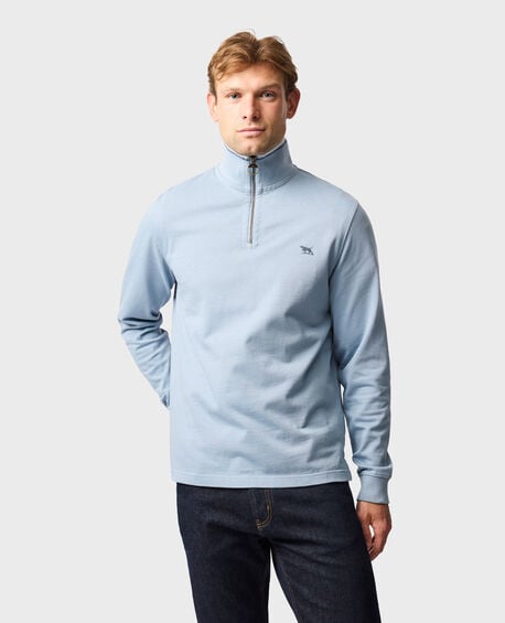 Gunn 14oz 1/4 Zip Sweat, ARCTIC