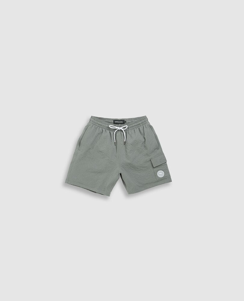 Winterton River Swim Short, SAGE, Flat Lay