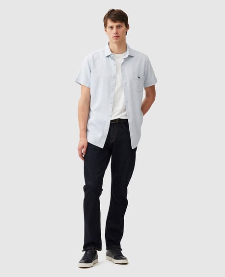 Airtex Sports Fit Shirt, SKY