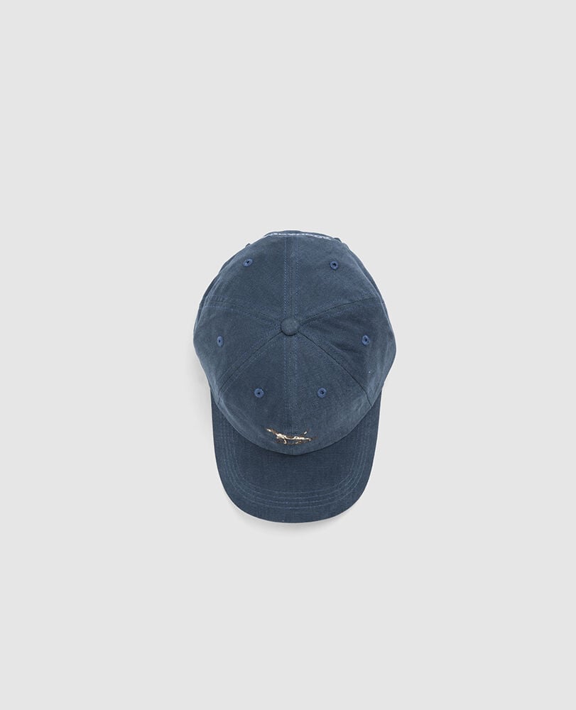 Casquette Signature, MER &Eacute;G&Eacute;E BLEU OXFORD, Detail 2