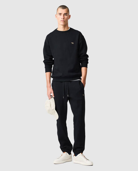 Otago Crew Neck Sweat, NOIR