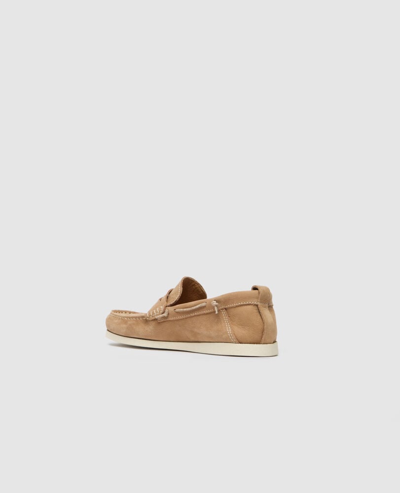 Victoria Loafer, TAN, Flat Lay