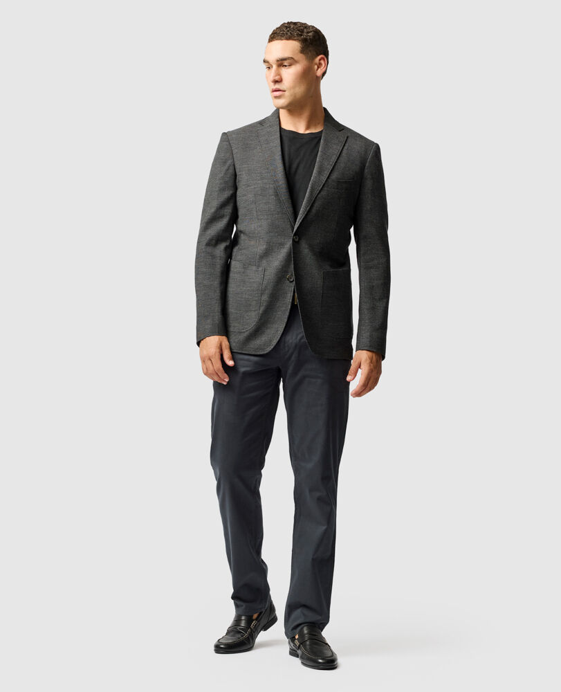 Chester Place Sports Fit Jacket, TAR, Off Front