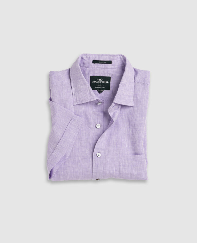 Ellerslie Sports Fit Shirt, LILAC, Flat Lay