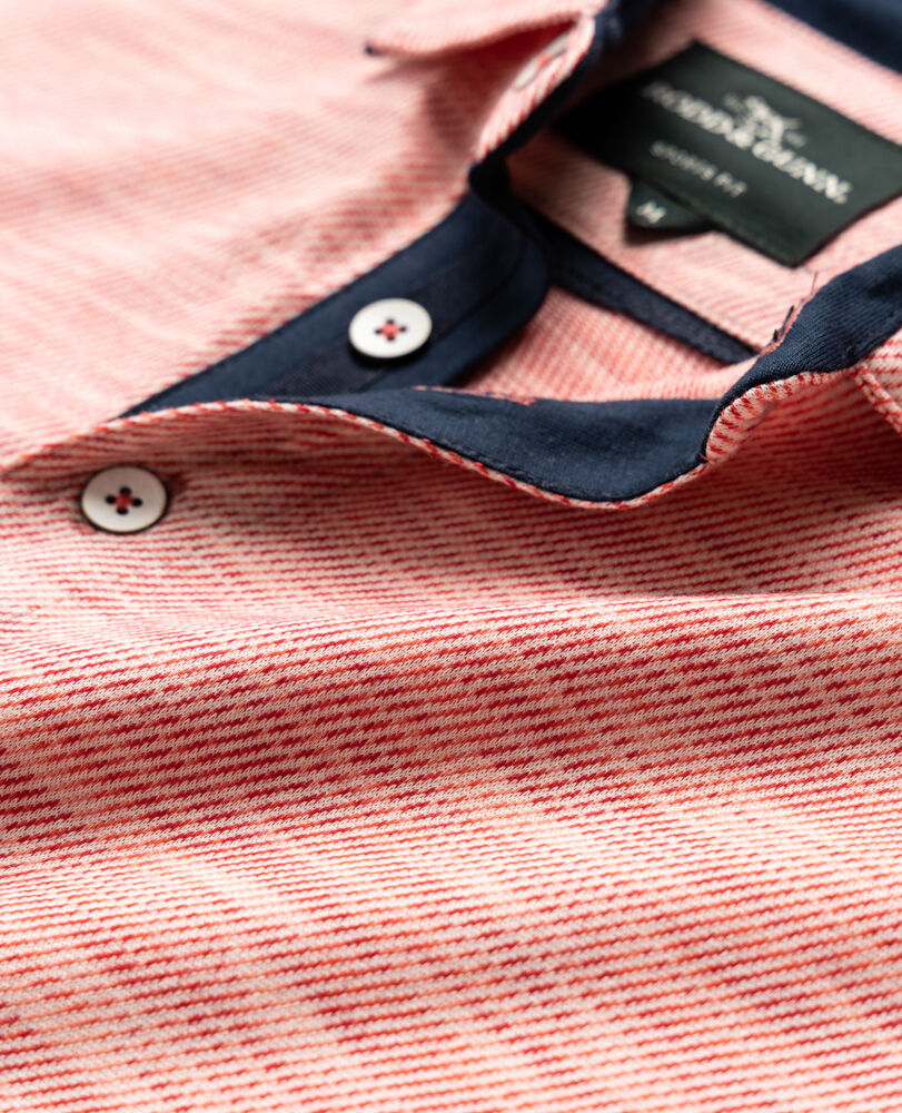 Chalford Polo, LAVA, Flat Lay