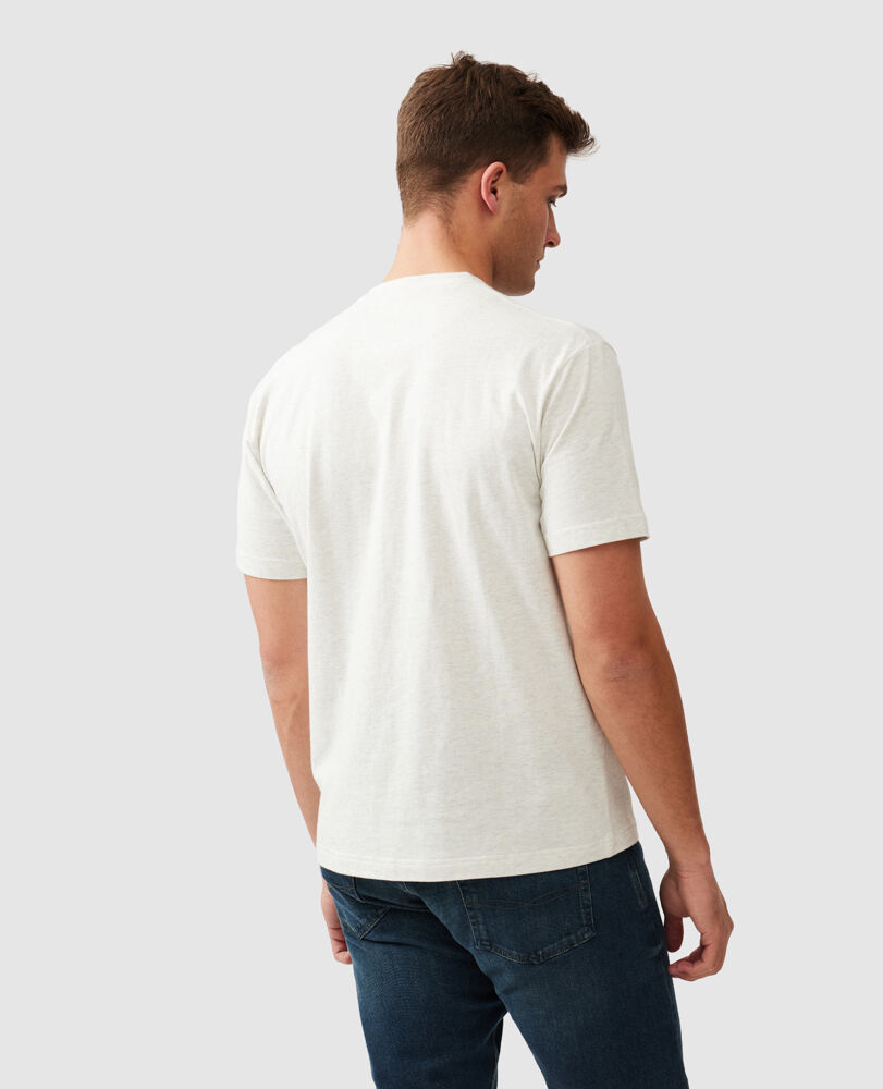 The Peaks Logo Tee, MARBLE, Back