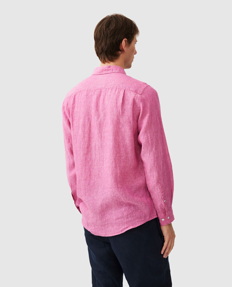 Coromandel 2 Sports Fit Shirt, FLAMINGO, Back