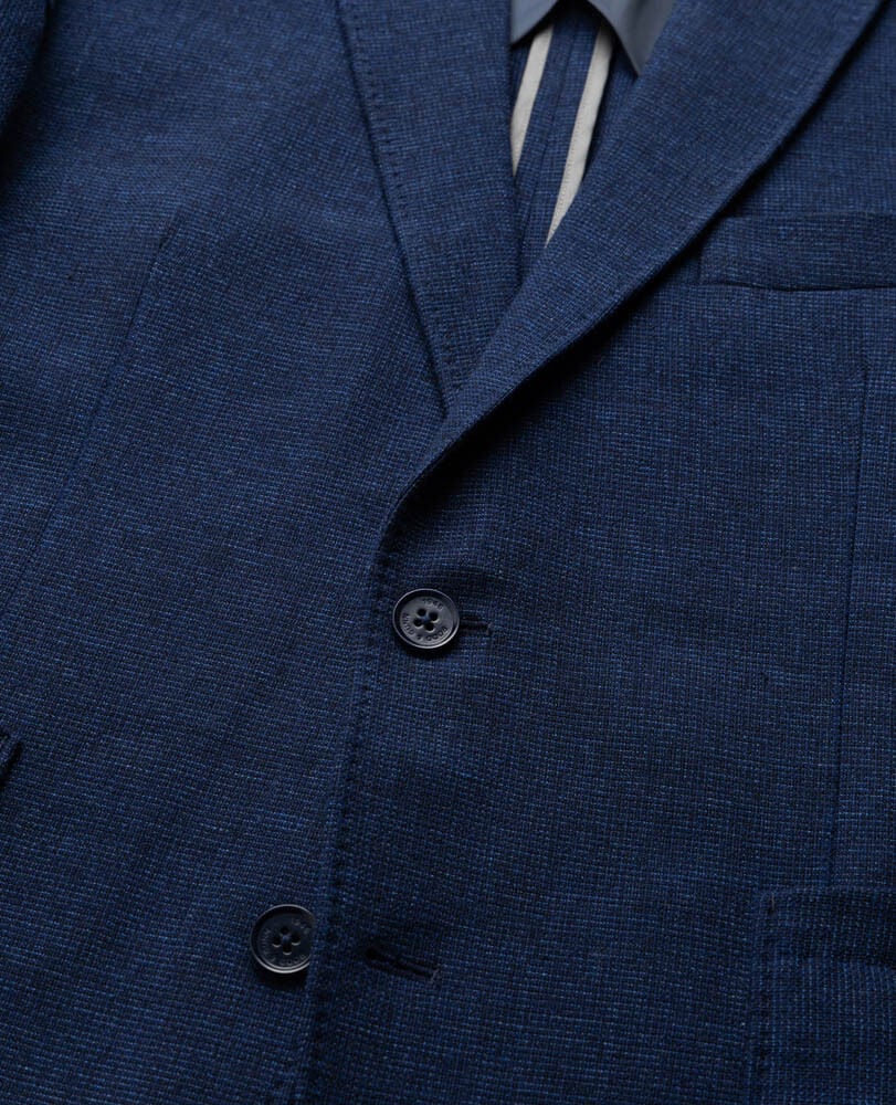 Willow Flat Sports Fit Jacket, INDIGO, Detail 2