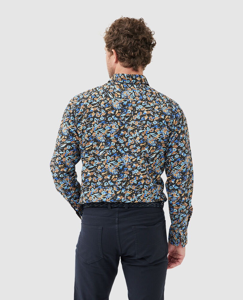 Chemise Torrance Street coupe sportive, OCEAN, Back