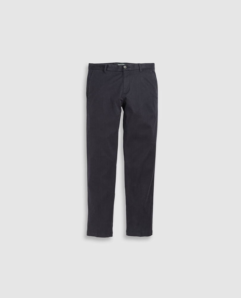 Hanmer Springs Straight Trouser, MARINE, Flat Lay
