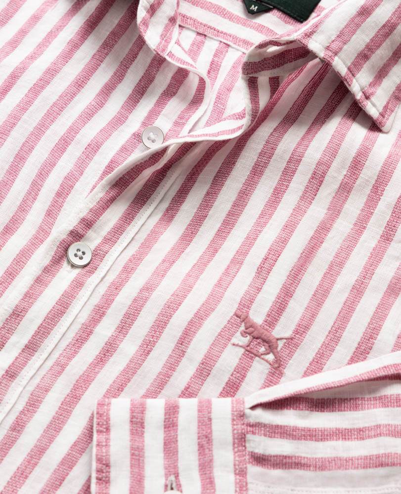 Seadown Sports Fit Shirt, ROSEWATER, Detail 2