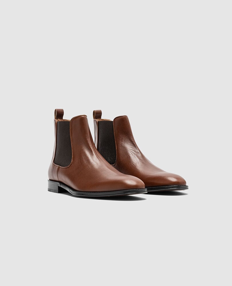 Saddleview Chelsea Boot, COGNAC