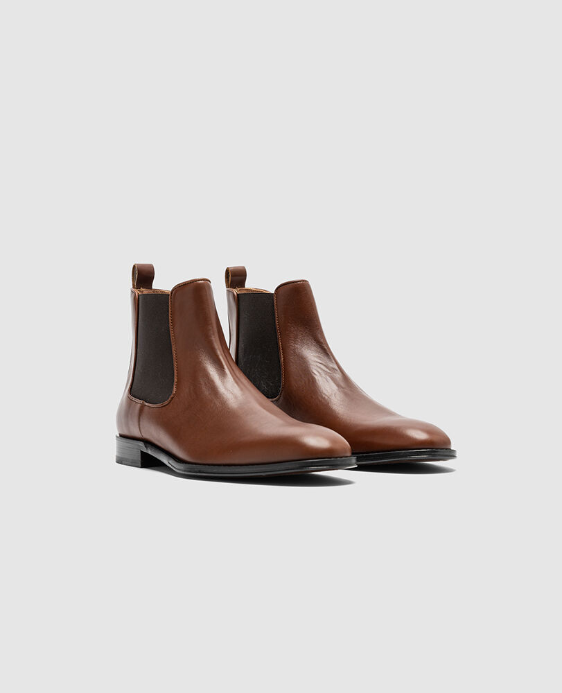 Saddleview Chelsea Boot, COGNAC