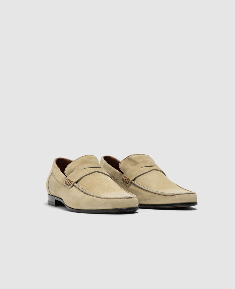 Morris Road Loafer Slip On, TAUPE SUEDE
