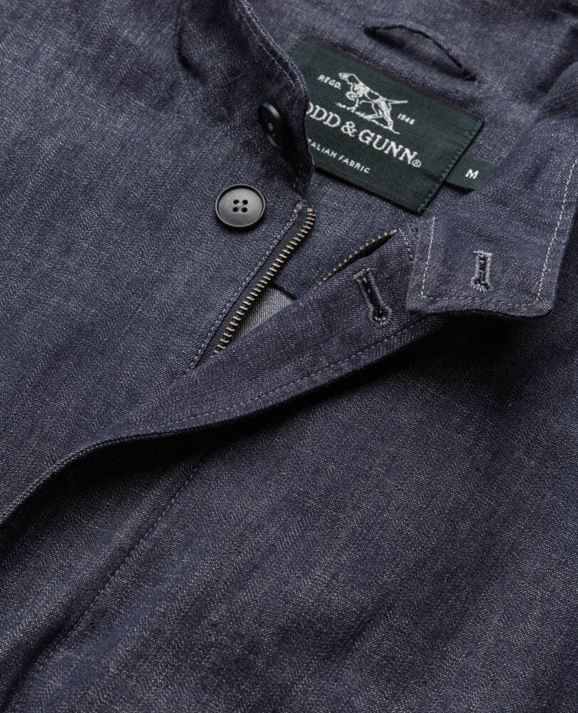 Monaghan Jacket, INDIGO, Detail 2