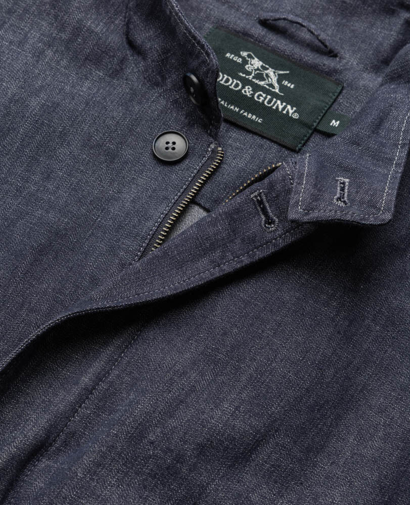 Monaghan Jacket, INDIGO, Detail 2