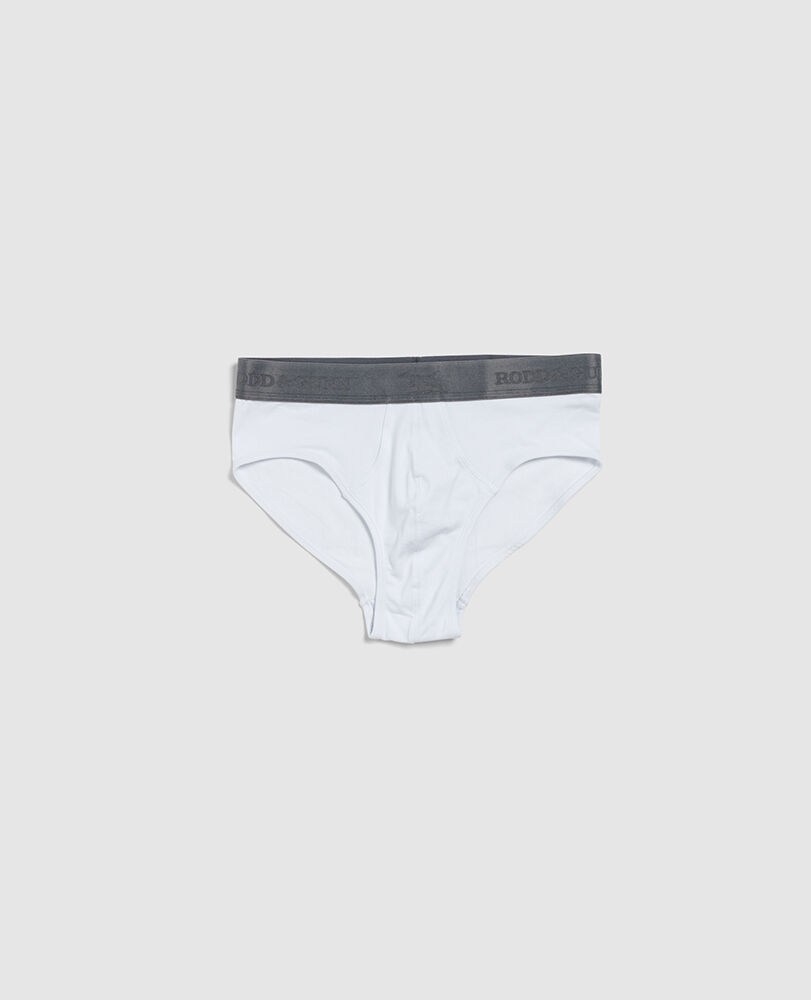 Gunn Shy Brief 3 Pack, WHITE, Back