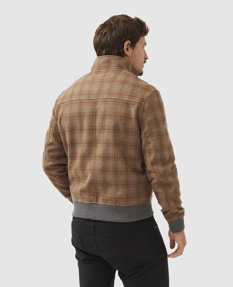 Hampstead Jacket, MUSCADE, Back