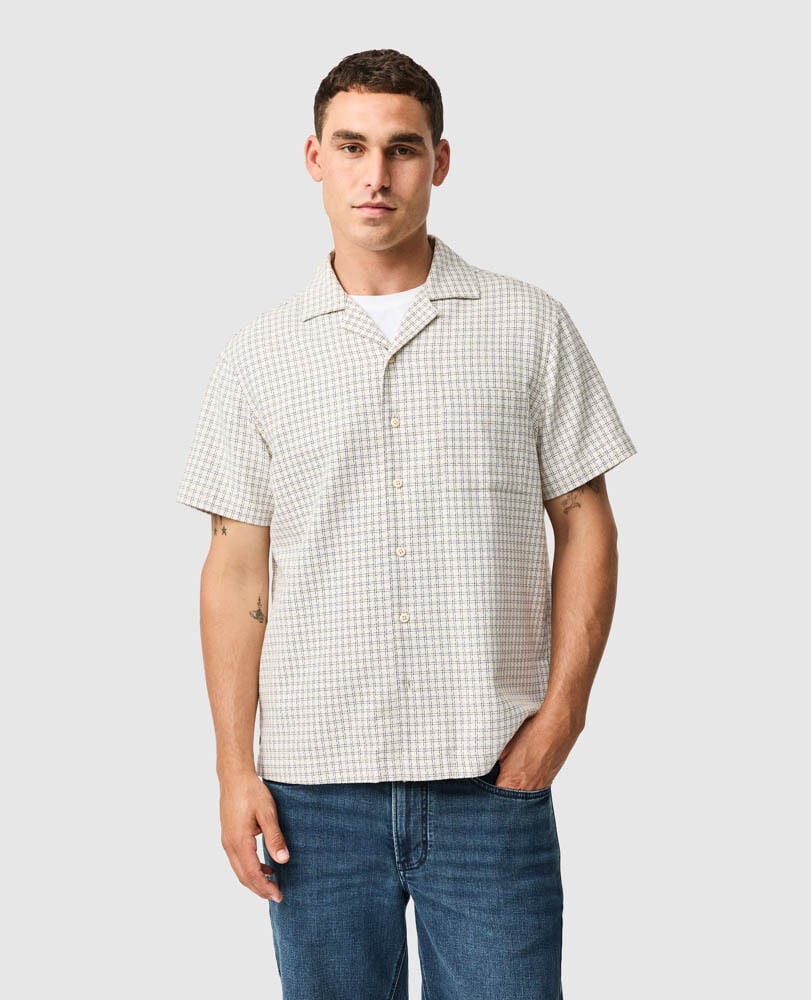 East Gore Shirt, NATURAL, Front