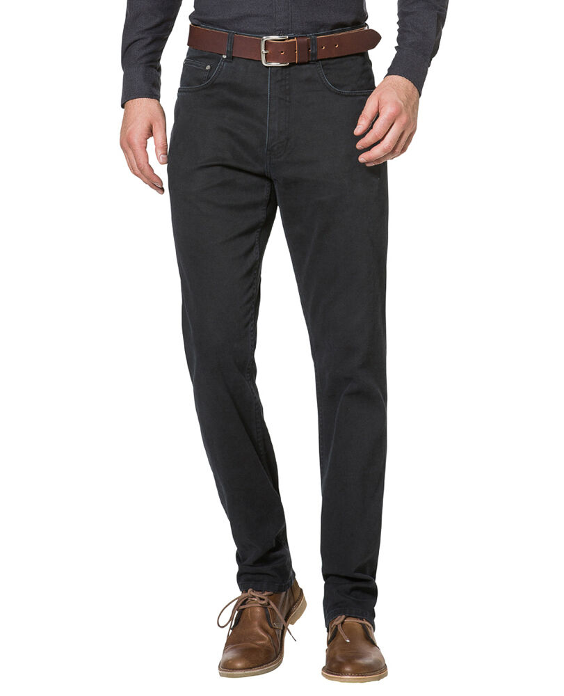 Pilkington Relaxed Fit Jean, PETROL, Front