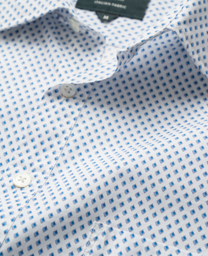 Chemise coupe sportive Samson Bay, NEIGE, Detail 2