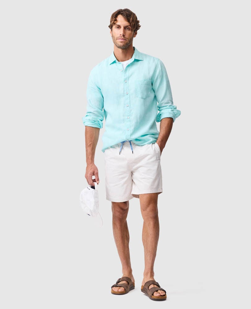 Coromandel Sports Fit Shirt, MINT, Off Front