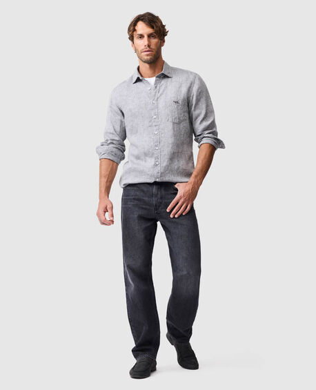 Coromandel 2 Sports Fit Shirt, SMOKE
