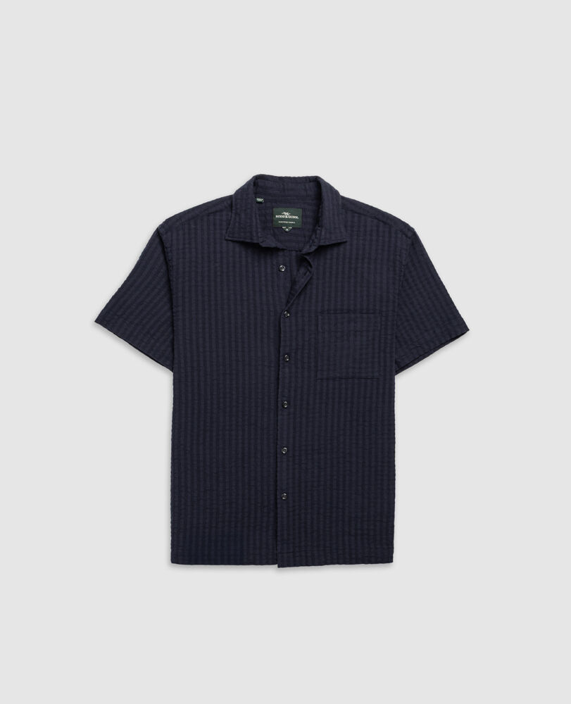 Mystery Creek Shirt, MIDNIGHT, Flat Lay