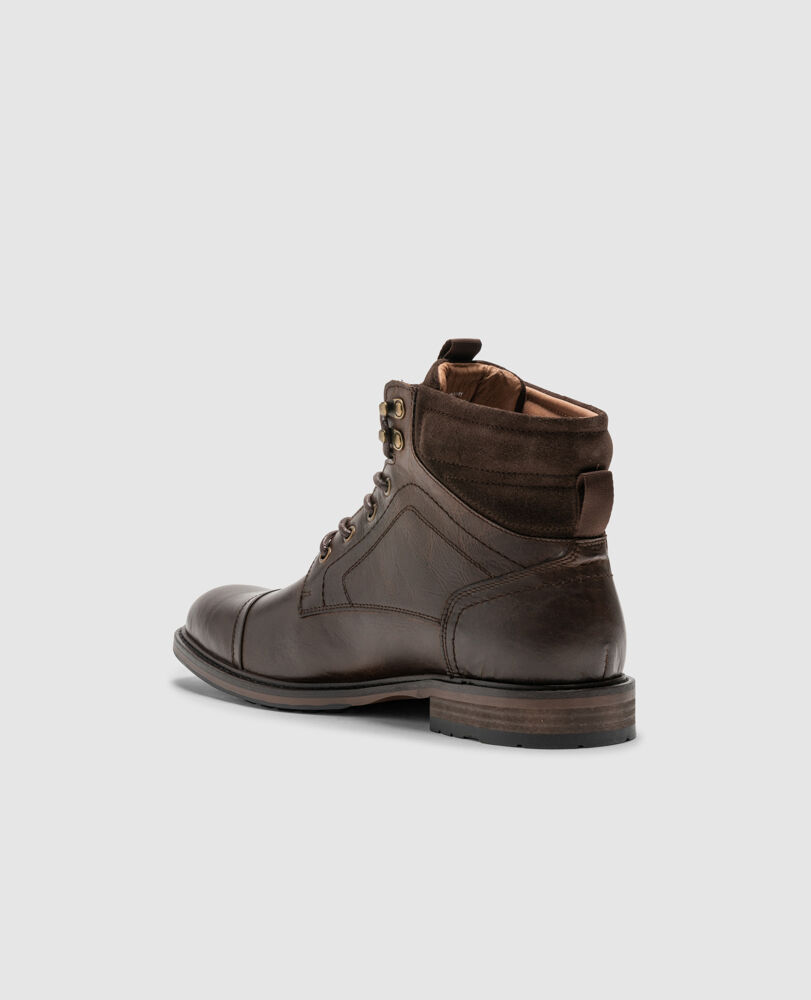 Armeestiefel Dunedin, SCHOKOLADE AUSGEWASCHEN, Flat Lay
