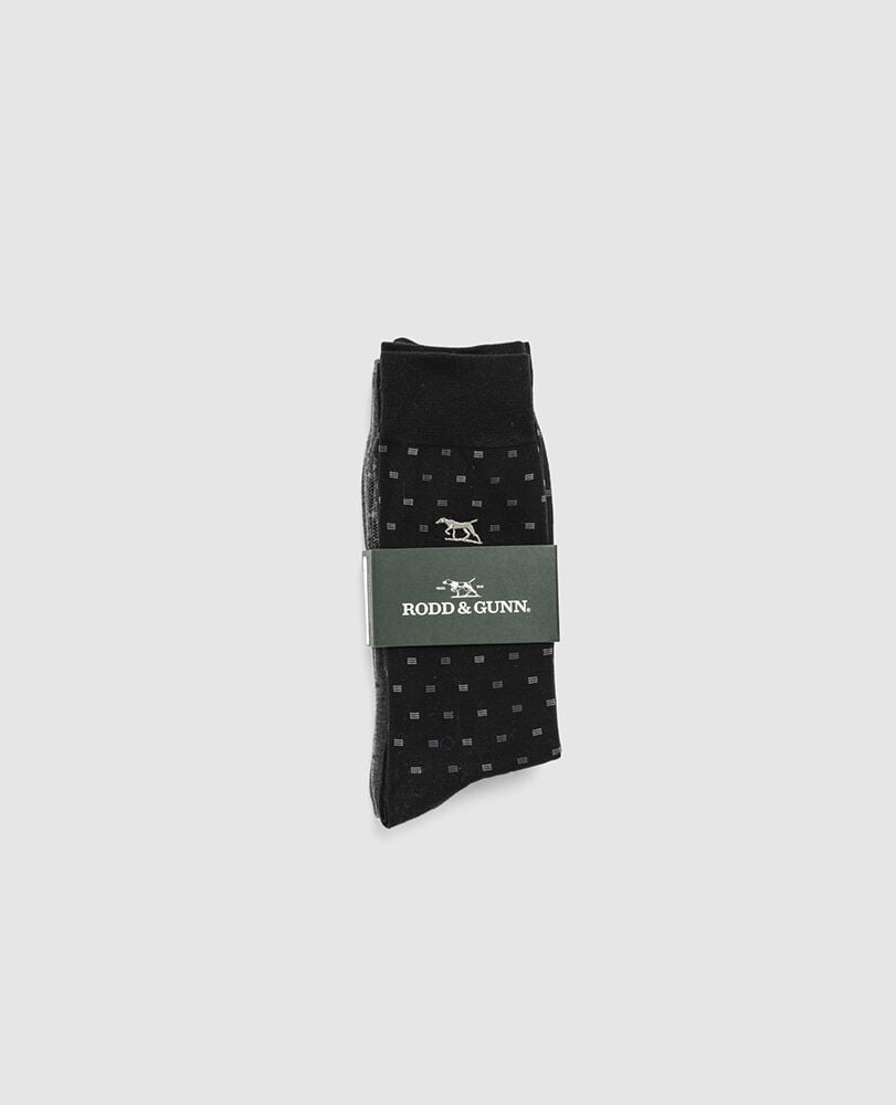 Seacliff Multi Sock 3 Pack, NERO MULTI, Off Front
