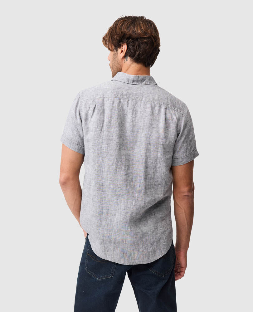 Cathedral Cove Sports Fit Shirt, SMOKE, Back