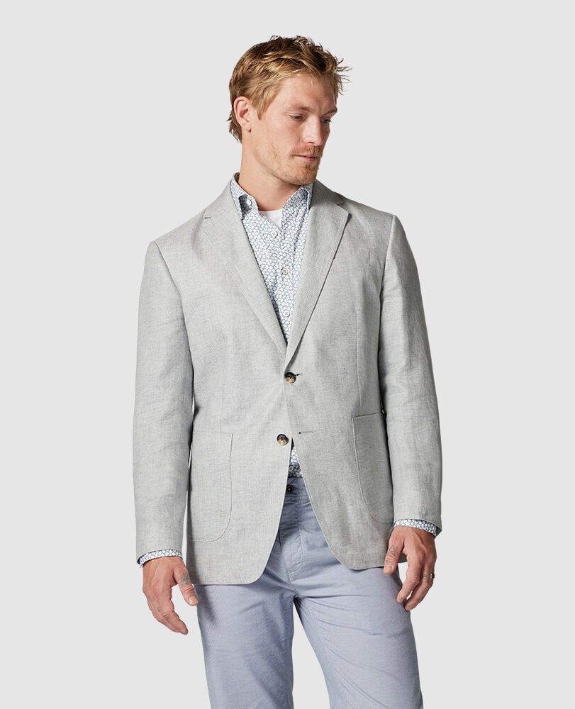 Cove Road Jacket, Grey, Front