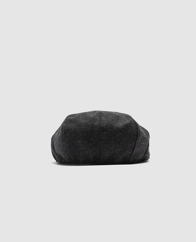 Casquette plate Trafalgar Park, NOIR, Flat Lay