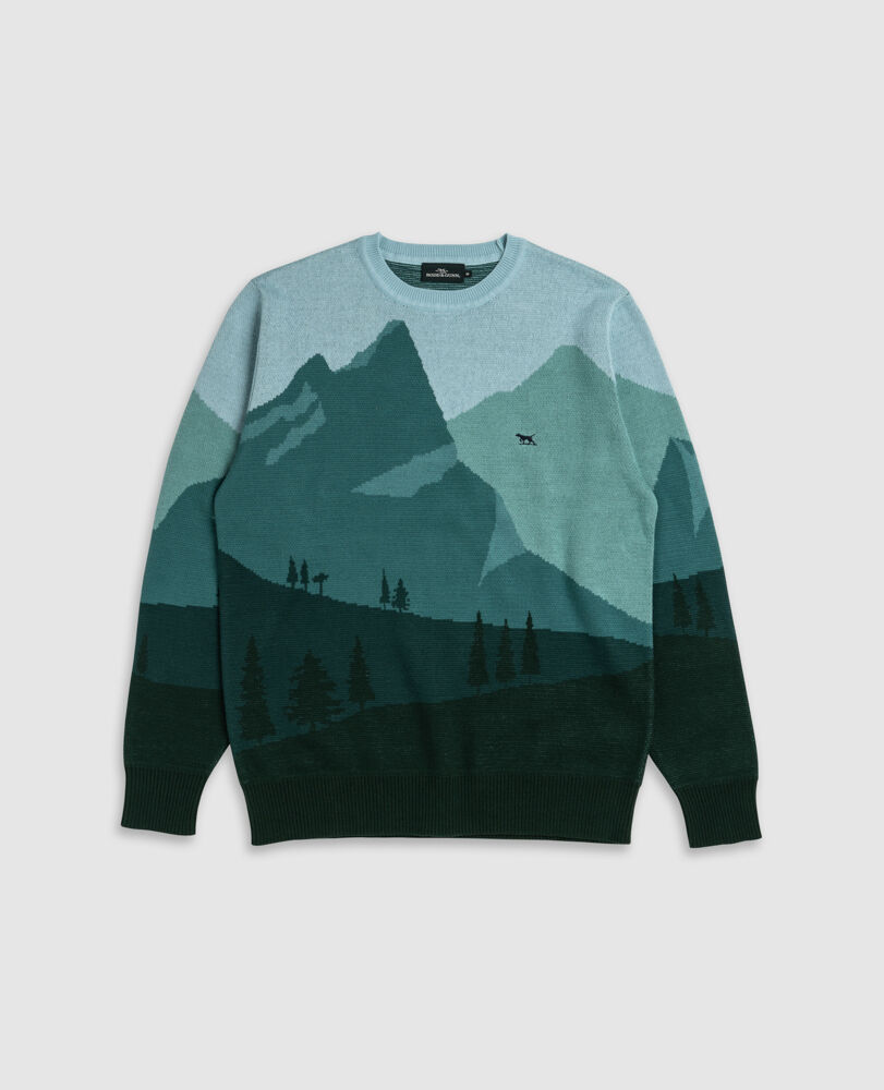 Pull Horsley Down/LANDSCHAFTFSGRÜN XL, PAYSAGE VERT, Flat Lay