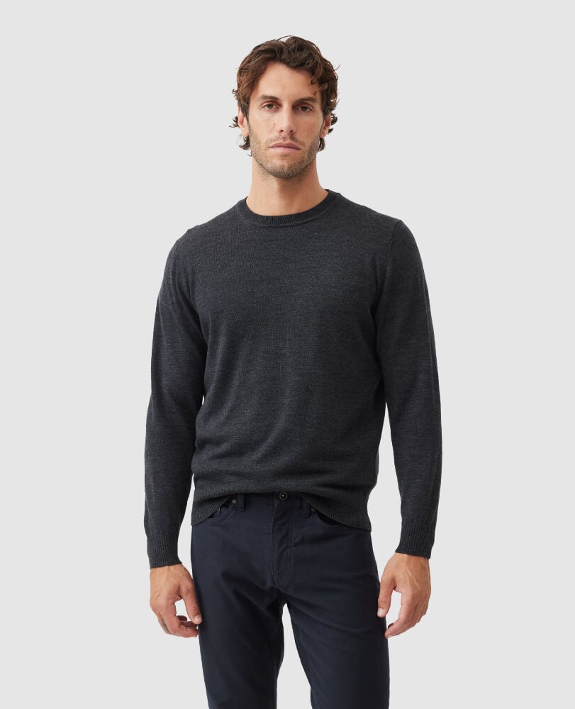 Ferndale Knit, CHARCOAL MARLE, Front