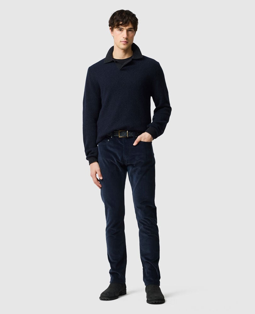 Ashhurst Straight Fit Jean, NAVY, Back