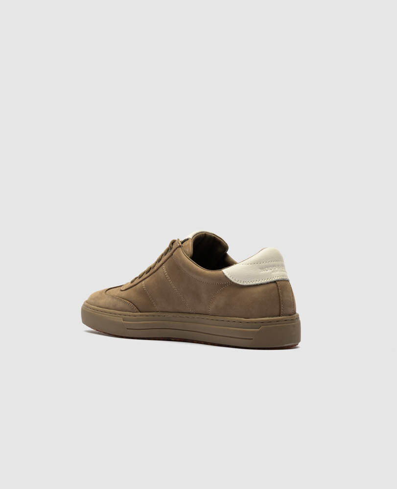 Treble Sneaker, SAND, Flat Lay