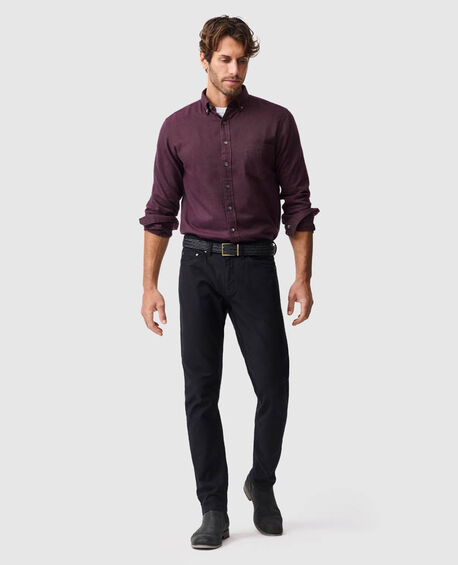 Barrhill Sports Fit Shirt, MULBERRY