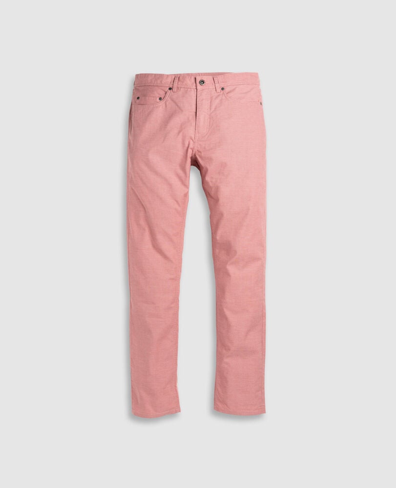 Gunn Straight Fit Jean, CORAL, Flat Lay