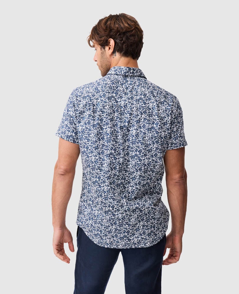 South Hampton Sports Fit Shirt, INK, Back