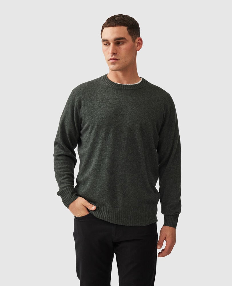 Christchurch Knit, OAKMOSS, Front