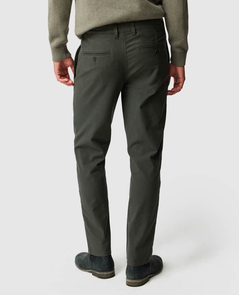 Motion Pant Straight, BAYLEAF, Back