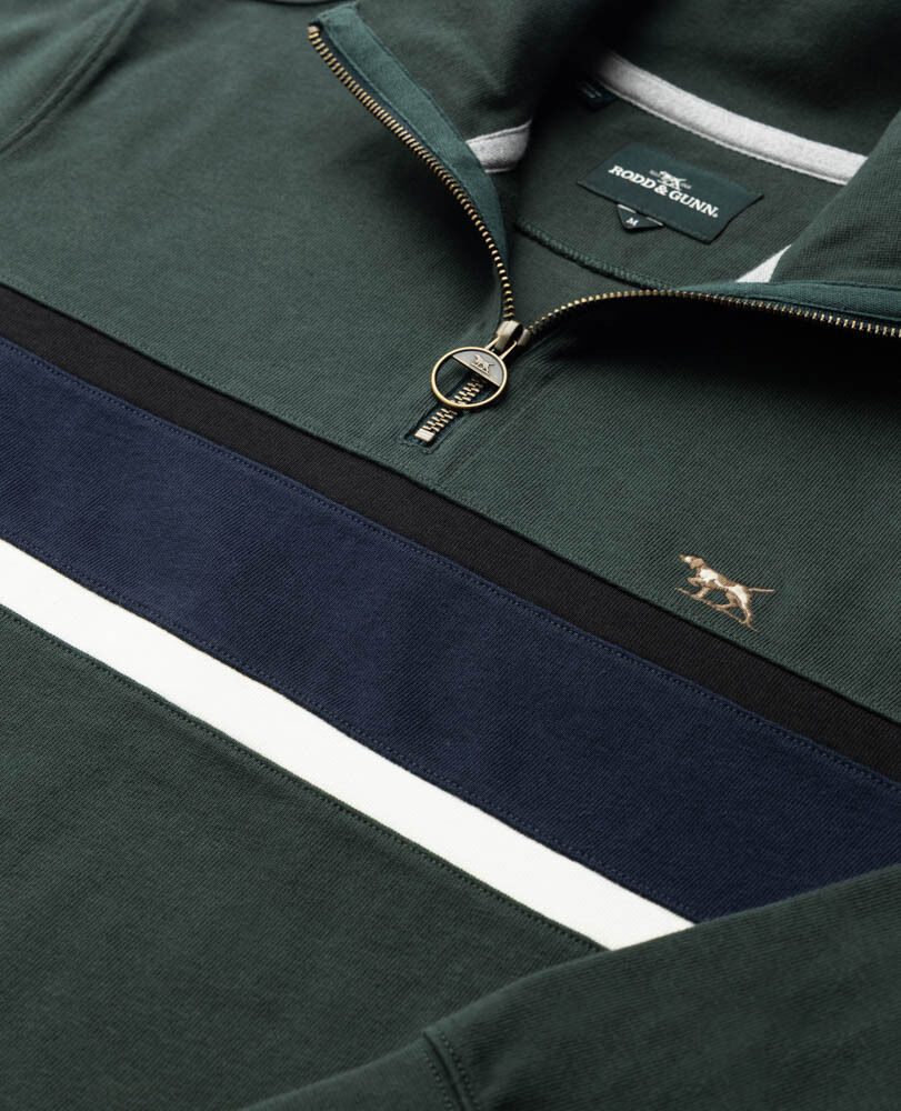 Chesterfield Sweat, FOREST, Detail 2